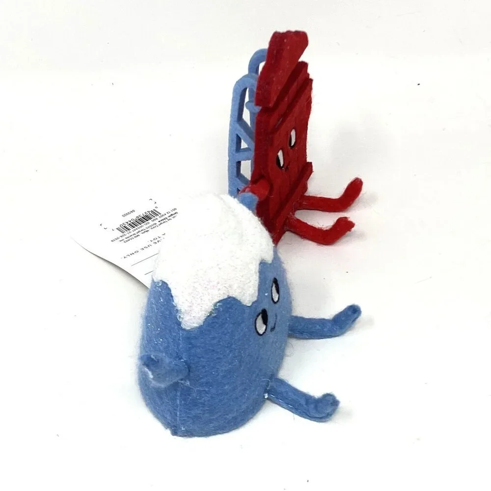 Target Christmas Felt Duo Figural Mountain And Sled Wondershop™ Tabletop Decor
